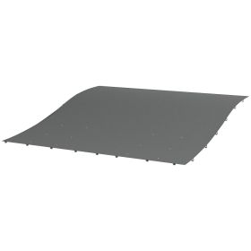 Pergola Canopy Replacement, Pergola Shade Cover for 10 x 10 Pergola ( 84C-038 Series), Dark Gray
